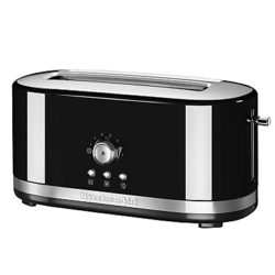 KitchenAid Manual Control Long Slot 4-Slice Toaster Onyx Black